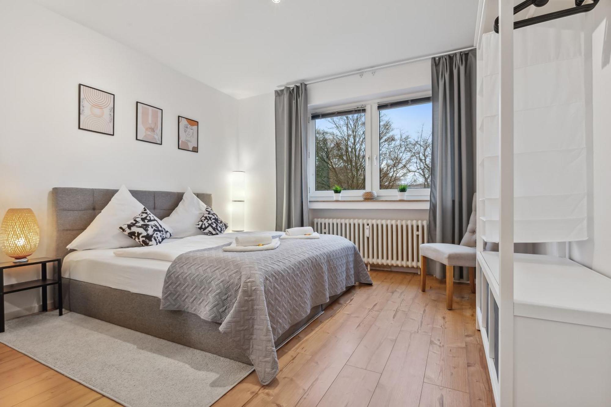 3 Zimmer, 68Qm, Parkplatz, Messe Dus, Logport, Duisport Duisburg Dış mekan fotoğraf