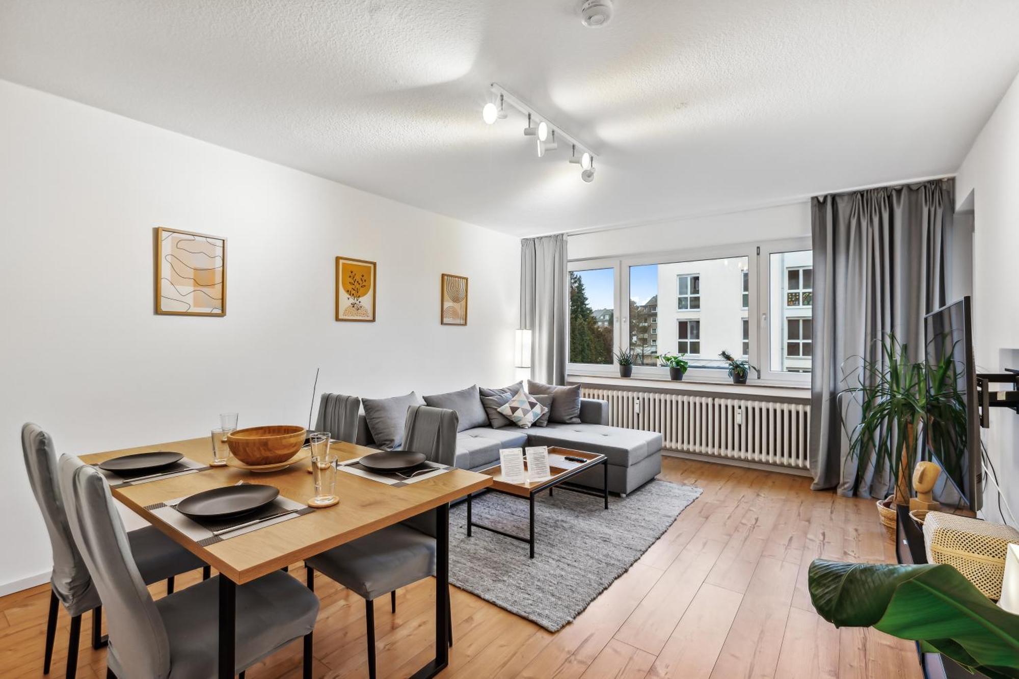 3 Zimmer, 68Qm, Parkplatz, Messe Dus, Logport, Duisport Duisburg Dış mekan fotoğraf
